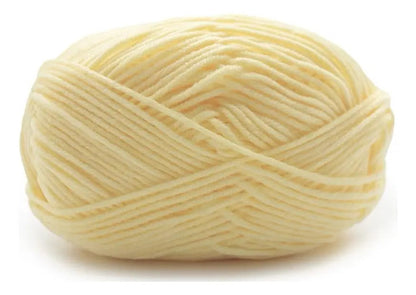 Lana Milk Cotton 50grs (4 Hebras Dobles 2mm) 90mts Aprox.
