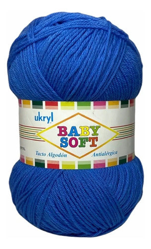 Lana Baby Soft 100grs Ukryl Tacto Algodón