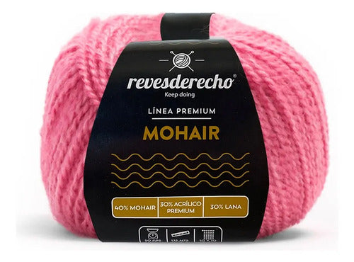 Lana Mohair 50grs Revesderecho