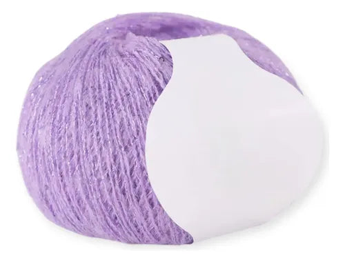 Lana Mohair 25 Grs Lurex Lentejuelas Hermosos Colores