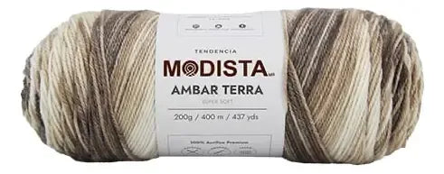 Lana Ambar Terra 200grs Modista