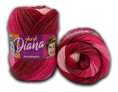 Lana Diana 100g Ukryl Ovillo