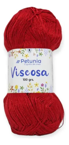Hilo Viscosa 100grs De Petunia