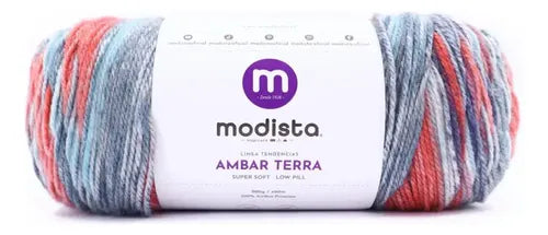 Lana Ambar Terra 200grs Modista