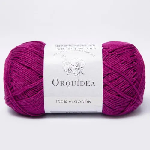 Algodón 100% Orquídea 100grs