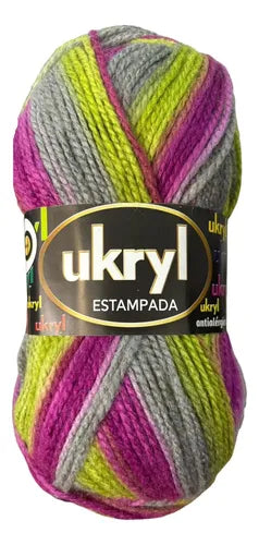 Lana Ukryl Estampado 100grs Ovillo
