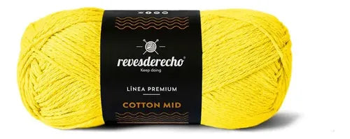 Algodón /cotton Mid Reciclado Revesderecho 100 Grs.