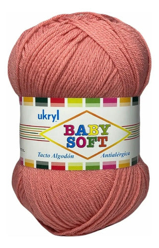 Lana Baby Soft 100grs Ukryl Tacto Algodón