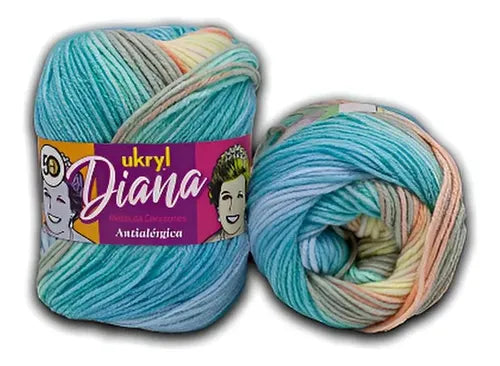 Lana Diana 100g Ukryl Ovillo