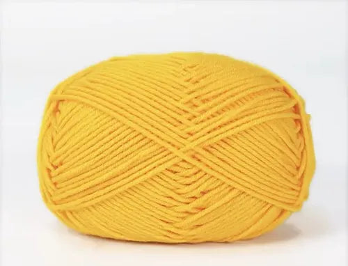 Lana Milk Cotton 50grs (4 Hebras Dobles 2mm) 90mts Aprox.