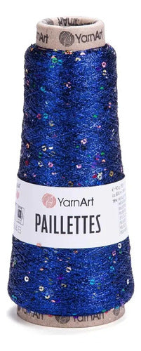 Hilo Paillettes Lurex Lentejuelas 800mts Yarn Art 50gr
