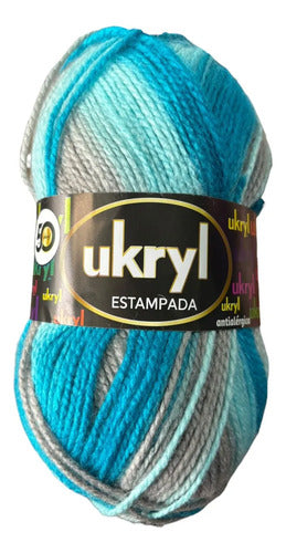 Lana Ukryl Estampado 100grs Ovillo