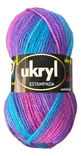 Lana Ukryl Estampado 100grs Ovillo