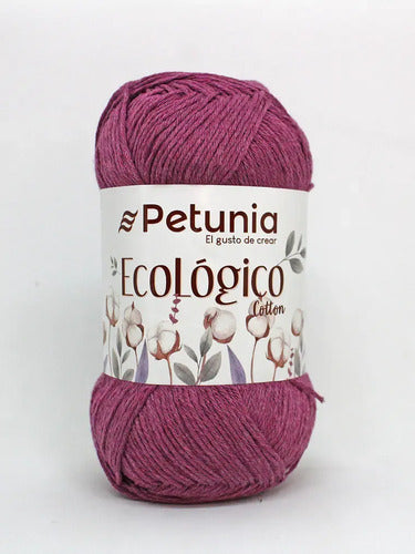 Algodón Ecológico Petunia 100 Grs