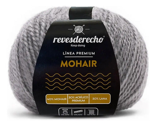 Lana Mohair 50grs Revesderecho