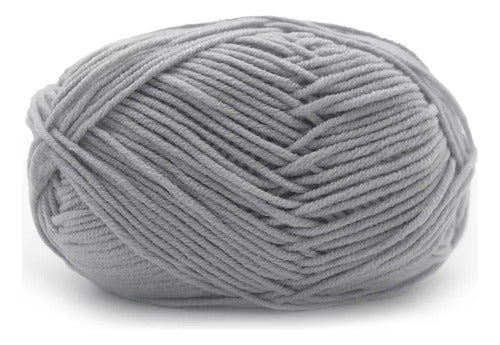 Lana Milk Cotton 50grs (4 Hebras Dobles 2mm) 90mts Aprox.