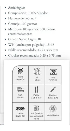 Algodón Super Soft Orquídea 100grs