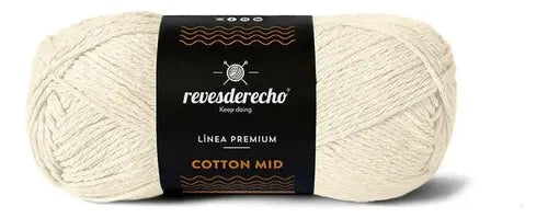 Algodón /cotton Mid Reciclado Revesderecho 100 Grs.