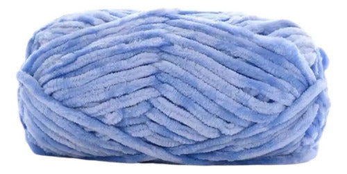 Lana Chenille Acrílico 100grs Exclusivos Colores