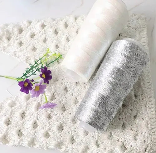 Hilo Recubierto De Lurex 1 Mm 200 Gr