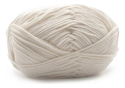 Lana Milk Cotton 50grs (4 Hebras Dobles 2mm) 90mts Aprox.
