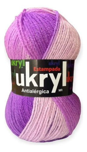 Lana Ukryl Estampado 100grs Ovillo