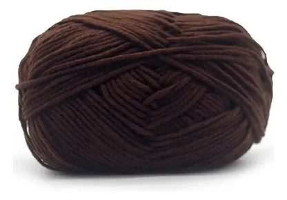 Lana Milk Cotton 50grs (4 Hebras Dobles 2mm) 90mts Aprox.