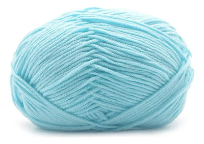 Lana Milk Cotton 50grs (4 Hebras Dobles 2mm) 90mts Aprox.