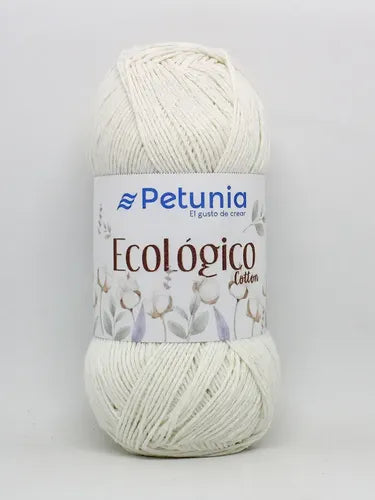 Algodón Ecológico Petunia 100 Grs