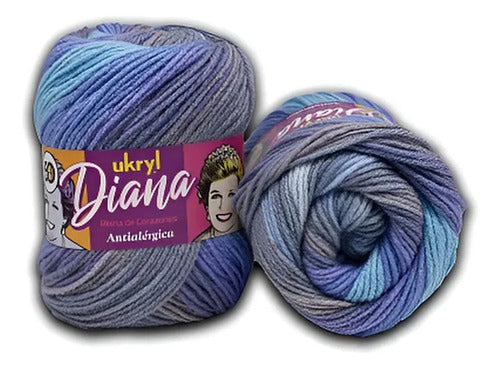 Lana Diana 100g Ukryl Ovillo