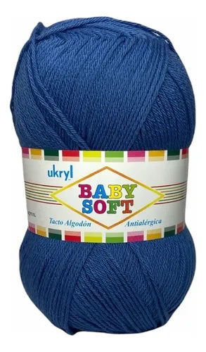 Lana Baby Soft 100grs Ukryl Tacto Algodón