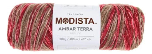 Lana Ambar Terra 200grs Modista