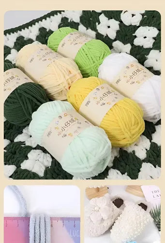Lana Chenille Delgado 50grs