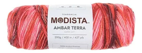 Lana Ambar Terra 200grs Modista