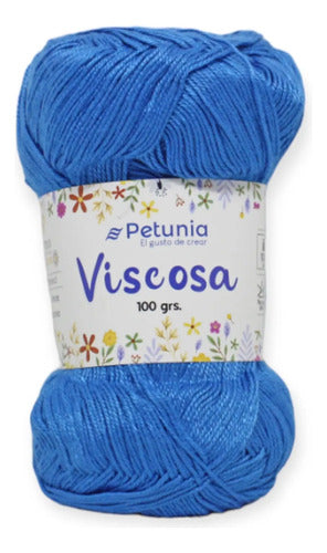 Hilo Viscosa 100grs De Petunia