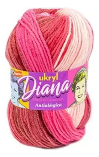 Lana Diana 100g Ukryl Ovillo