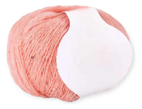 Lana Mohair 25 Grs Lurex Lentejuelas Hermosos Colores