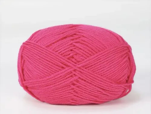 Lana Milk Cotton 50grs (4 Hebras Dobles 2mm) 90mts Aprox.