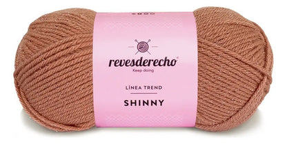 Lana Shinny 100grs Revesderecho Con 5% De Lurex