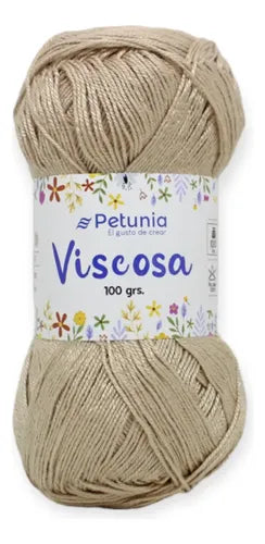 Hilo Viscosa 100grs De Petunia