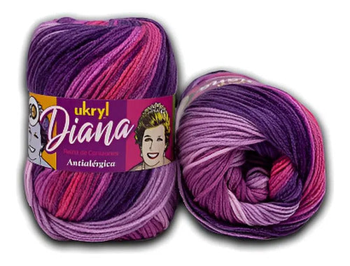 Lana Diana 100g Ukryl Ovillo