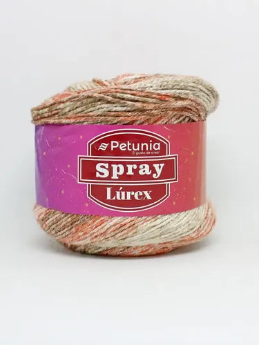 Lana Spray Lurex 100 Grs Petunia