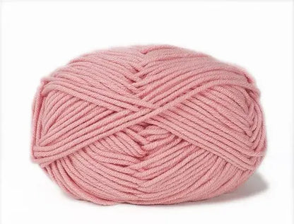 Lana Milk Cotton 50grs (4 Hebras Dobles 2mm) 90mts Aprox.