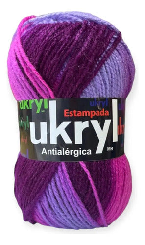 Lana Ukryl Estampado 100grs Ovillo