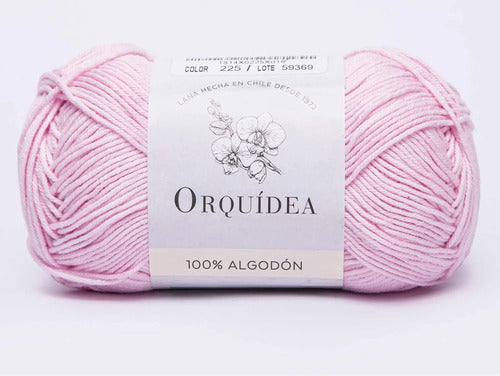 Algodón 100% Orquídea 100grs