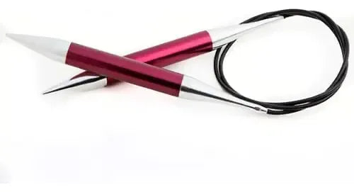 Palillos Circulares Fijos Zing 80cm Knit Pro