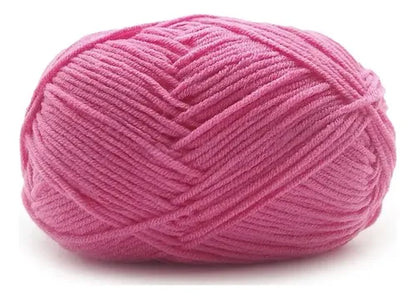 Lana Milk Cotton 50grs (4 Hebras Dobles 2mm) 90mts Aprox.