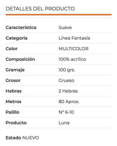 Lana Luna 100grs Reginella