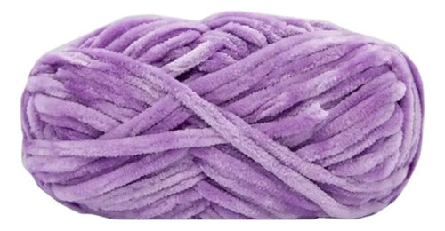 Lana Chenille Acrílico 100grs Exclusivos Colores