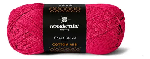 Algodón /cotton Mid Reciclado Revesderecho 100 Grs.